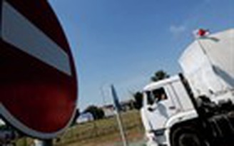 Các xe tải chở hàng viện trợ của Nga đã rời khỏi Ukraine