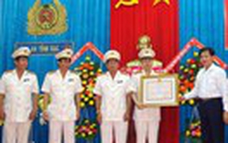 Công an Bạc Liêu đón nhận Huân chương Bảo vệ Tổ quốc hạng ba