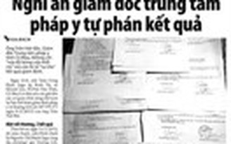 Kết luận thương tật ở... quán nhậu