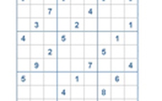 Mời các bạn thử sức với ô số Sudoku 2768 mức độ Khó