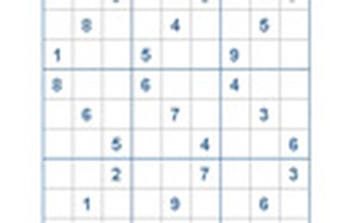 Mời các bạn thử sức với ô số Sudoku 2780 mức độ Khó
