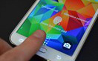 Galaxy Note 4 được trang bị cảm biến bảo mật vân tay mở rộng
