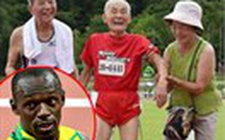 Cụ ông 104 tuổi thách đấu chạy đua với Usain Bolt