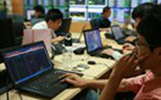 Hai sàn giảm điểm phiên cuối tuần