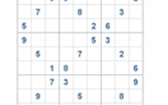 Mời các bạn thử sức với ô số Sudoku 2810 mức độ Khó
