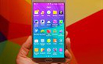 Cận cảnh smartphone Galaxy Note 4