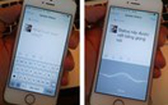Cập nhật trạng thái trên Facebook bằng giọng nói