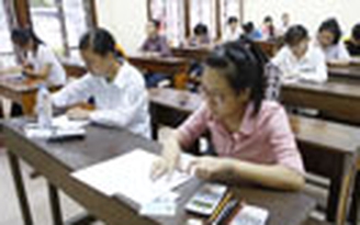 Xét tuyển đại học phải sử dụng ít nhất 3 môn thi