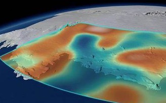 Băng tan khiến lực hút Trái đất yếu đi