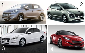 Thaco giới thiệu 4 mẫu xe Peugeot mới nhập khẩu từ Pháp
