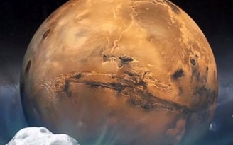 Sự đối đầu hiếm hoi giữa sao Hỏa với sao chổi