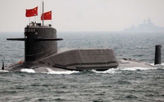 Tàu ngầm Trung Quốc ‘ẩn mình’ ở biển Đông
