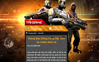 Một game thuần Việt ngừng vận hành