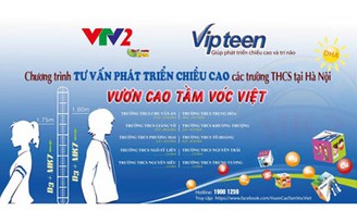 Hà Nội: Tư vấn phát triển chiều cao tại các trường THCS