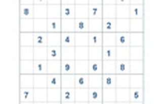 Mời các bạn thử sức với ô số Sudoku 2877 mức độ Khó