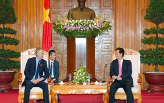 Thủ tướng Nguyễn Tấn Dũng tiếp nguyên Thủ tướng Anh Tony Blair