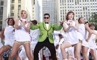 Gangnam style dẫn đầu bảng xếp hạng Anh
