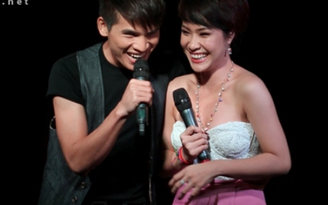 Uyên Linh, Quốc Thiên "phụ đạo" đàn em Top 10 Vietnam Idol