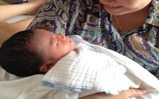 Nhạc sĩ Huy Tuấn đón quý tử