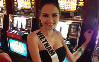 Diễm Hương đã đến Miss Universe 2012