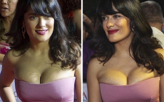 "Nín thở" xem Salma Hayek "bức tử" vòng một
