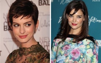 Anne Hathaway bị "tố" ghét cay, ghét đắng Katie Holmes