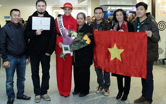 Trương Thị May đã đến Nga trong cái rét 2 độ C