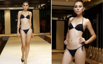 Siêu mẫu quốc tế 2013: Diệu Huyền khoe dáng với bikini bé xíu