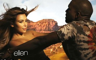 Kim ‘siêu vòng ba’ khoe ngực trần nóng bỏng trong MV của Kanye West