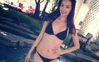 Trúc Diễm khoe bikini nóng bỏng ở đất Thái