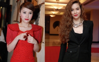 Hà Hồ khoe dây chuyền, Bảo Thy khoe nhẫn khủng ở Hà Nội