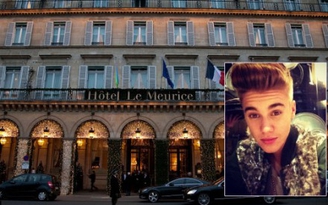Justin Bieber bị đuổi khỏi "khách sạn của các nhà vua"