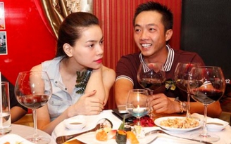 Hồ Ngọc Hà rạng rỡ bên Cường "đô la" trong triển lãm ảnh của V.Music