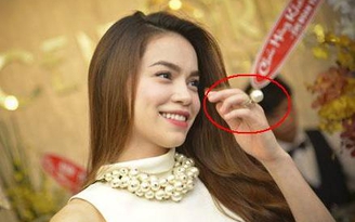 Hồ Ngọc Hà diện trang sức "khủng" đi dự tiệc khai trương