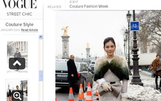 Lý Nhã Kỳ được tạp chí Vogue của Nhật ví như công nương