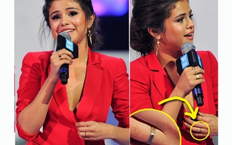 Selena Gomez đeo nhẫn đính hôn của Justin Bieber?