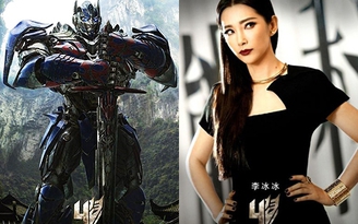 Lý Băng Băng 'sắc lẹm' trên poster Transformers 4