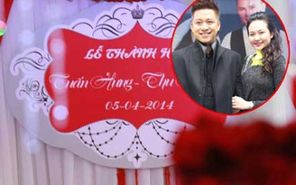 Tiệc cưới Tuấn Hưng và hotgirl Hương Baby diễn ra hôm nay