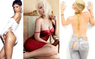 Christina Aguilera, Rihanna, Miley Cyrus gợi cảm bậc nhất hành tinh