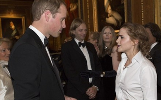 Hoàng tử William cuốn hút trước nhan sắc Emma Watson