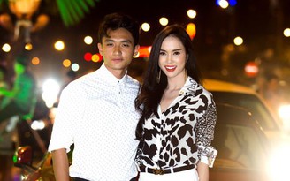 Top 5 Hoa hậu Việt Nam 2012 Ngọc Anh thân thiết bên siêu mẫu Hữu Vi