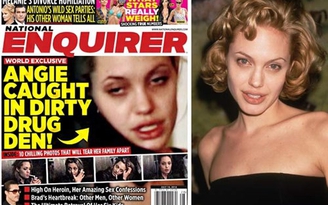 Angelina Jolie bị tung ảnh 'phê' ma túy