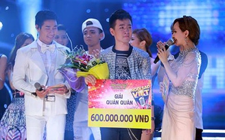 Thanh Tùng ẵm 7,5 tỉ đồng giải thưởng của Ngôi sao Việt