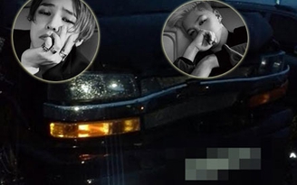 G-Dragon và Taeyang nhóm Big Bang gặp tai nạn xe hơi