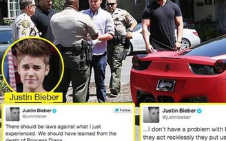 Justin Bieber gây sốc khi so sánh mình với cố công nương Diana