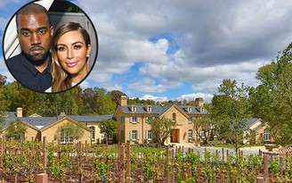 Vợ chồng Kim Kardashian mua dinh thự 420 tỉ đồng