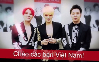 Fan Việt tan chảy khi JYJ 'tỏ tình' bằng tiếng Việt