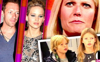 Gwyneth Paltrow choáng váng vì Chris Martin muốn Jennifer Lawrence ra mắt các con