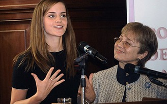 Emma Watson tự tin làm Đại sứ thiện chí Liên Hiệp Quốc