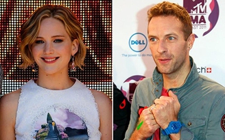 Jennifer Lawrence và Chris Martin công khai chuyện tình